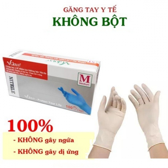 GĂNG TAY Y TẾ KHÔNG BỘT VGLOVE